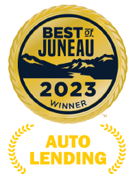 2023 GOLD PLACEMENT FOR BEST OF JUNEAU FOR AUTO LENDING